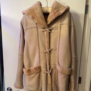 Fantasia shearling long coat